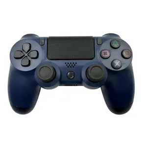 Wireless game controller GameBox P4 Bluetooth with vibration, camouflage blue
