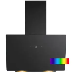 Bomann DU 7611 G Ceiling Built-In Cooker Hood Black 578 m³/h A+ Energy Class Touch Control LED Lighting