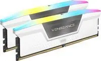 Corsair Vengeance RGB CMH32GX5M2E6000Z36W Memory Module 32 GB 2 x 16 GB DDR5 6000 MHz 288-pin DIMM White CAS Latency 36 for PC