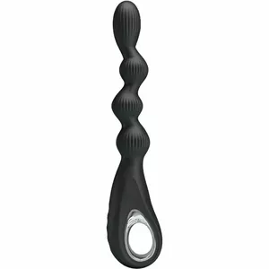 Anālais vibrators Pretty Love silikons melns