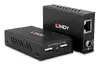 AV raidītājs un uztvērējs Lindy 100m 2 Port USB 2.0 Cat. 6 pagarinātājs Photo 6