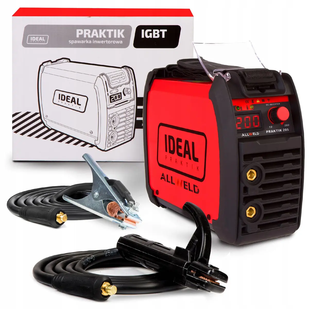 MMA welding inverter Praktik PRAKTIK205D 205A Photo 2