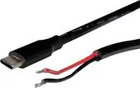 Power cable Joy-IT K-1474, 1 m, black — mains lead for computer and electronics