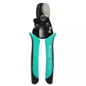 Wire cutting and stripping tool Proskit SR-363A adjustable cutting capacity