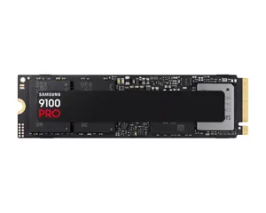 Samsung 9100 PRO 2 TB M.2 PCIe 5.0 NVMe cietvielu diskdzinis ar 14700 MB/s lasīšanas un 13400 MB/s rakstīšanas ātrumu datoram un spēļu konsolei