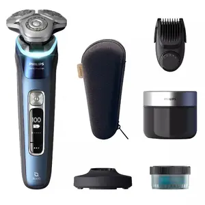 Электрическая бритва Philips i9000 Prestige XP9201/33 для влажного и сухого бритья с SkinIQ, лезвиями Dual SteelPrecision и аккумулятором на 60 минут