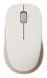 Bezvadu pele Xiaomi Dual-mode Mouse 2 labajai rokai Bluetooth 1200 DPI baltā