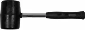 Gumijots āmurs Vorel 33908 ar tērauda rokturi, galvas svars 1,1 kg