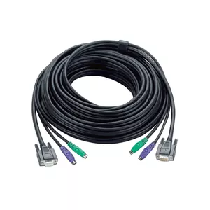 KVM kabelis ATEN PS/2 HDB 1.2m melns