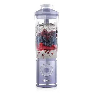 Ninja BC251EULD Portable Blender Lavender Transparent 0.57 L Battery Powered 3 Speeds Stainless Steel Blades