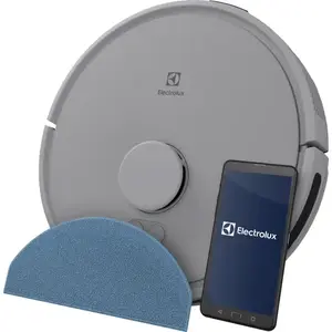Electrolux ER71HW1UG Robots putekļu sūcējs Pelēks 0.28 L Lidars 175 min Darbības laiks 72 dB