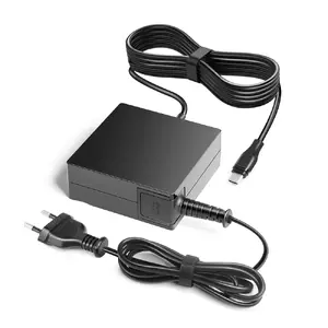 Origin Storage BTI 45W USB-C AC Adapter for Laptops Indoor Use 100-240 V Black with EU Power Cable