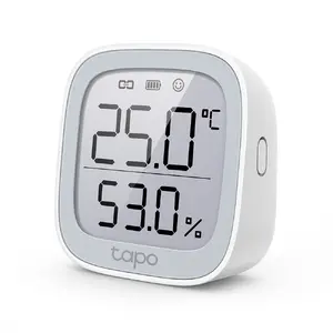 TP-Link Tapo Viedais Temperatūras un Mitruma Monitori Iekštelpu Sensors Stāvošs
