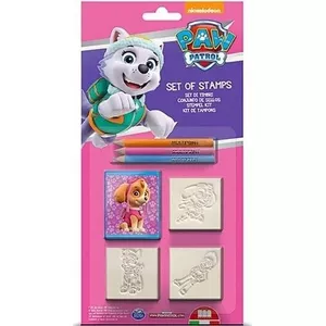 Stamp set Multiprint PSI PATROL for girls — multipack 3 stamps, blister