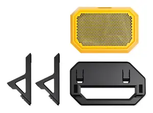 Piederumu komplekts Mini Tower Thermaltake AC-076-ON4NAN-A1, melns/dzeltens, 1 gab.