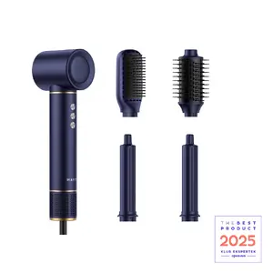 Havit HD634-EU Fēns ar 1300 W DC Motoru 110000 RPM 3 Ātrumiem 3 Siltuma Līmeņiem Jonizācijas Funkciju Aukstā Gaisa Plūsmu Zils