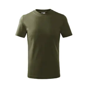 Bērnu T-krekls MALFINI Basic 138 Military, kokvilna 160 g/m², izm. 138