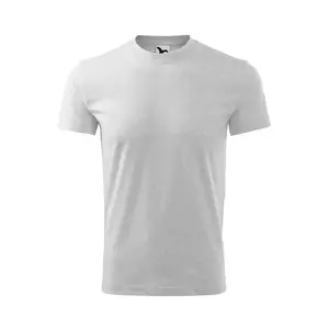 Bērnu T-krekls MALFINI Basic 138 Ash melange 160 g/m² izmērs 138