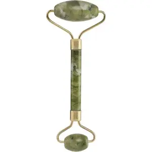Massage Roller Jadeite Green Activeshop model 135716 — handheld jade stone roller for facial and body massage