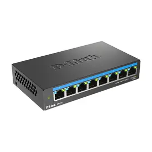 D-Link 8-portu 2.5G Multi-Gigabit Galda Slēdzis Nevadāms L2 8x2.5G