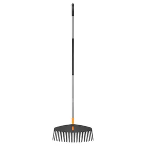 Vēja grābeklis Fiskars Ergonomic 51 x 180 cm lapām, viegls ar ergonomisku rokturi