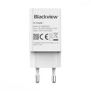Lādētājs 5W Blackview ASBVWLTCHAR5W01 kompakts viegls USB barošanas adapteris 5 W