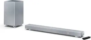 Soundbar Sharp HT-SBW53121(SL) 3.1.2 channel, 182 W RMS, wireless subwoofer, silver