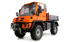 Unimog 1:10 RC Amewi 22682 — elektriskais motors, LiPo akumulators, 4WD, darbības rādiuss 150 m