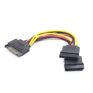 SATA kabelis Gembird CC-SATAM2F-01 0.15m daudzkrāsains