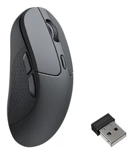 Беспроводная амбидекстрная мышь Keychron M3-A23 — Bluetooth + USB-C, Track-on-Glass (TOG), 30000 DPI, 5 кнопок, чёрная