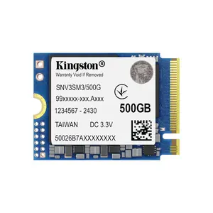 Kingston NV3 M.2 2230 NVMe PCIe 4.0 SSD 500 GB 5000 MB/s Read 3000 MB/s Write for Notebook and Game Console