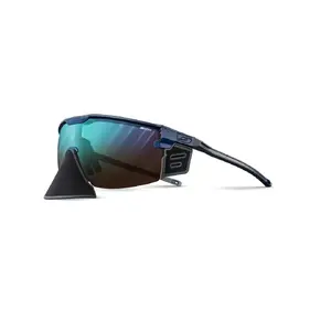 Saulesbrilles Julbo Ultimate Cover — matēti tumši zils rāmis, lēca Reactiv Performance 2–4