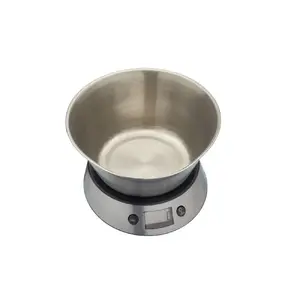 Digital kitchen scales Taylor GB40TYPSCALE5BOWL 5 kg capacity with stainless steel bowl