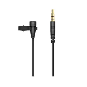 Mikrofons lavaljē Sennheiser XS LAV MOBILE, piespraužams, kondensatora, viensenis, vads 2 m, 3,5 mm, 50–18000 Hz, 19 g, melns