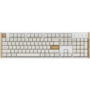 Механическая беспроводная клавиатура Keychron K10 Special Edition — белая, RGB-подсветка, hot-swap, Bluetooth и USB-C, полноразмерная