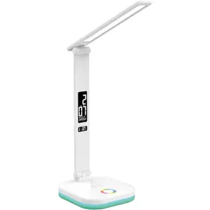 Настольная лампа PLATINET PDL711RGB белая — RGB, регулируемая цветовая температура, класс энергоэффективности E