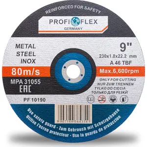 Cutting Disc Silver 230×22.2 mm, 1.8 mm thickness – Silver