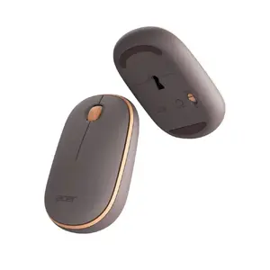 Беспроводная оптическая мышь Acer Wireless Bubble AMR100 Peach универсальной симметричной формы с разрешением 1600 DPI