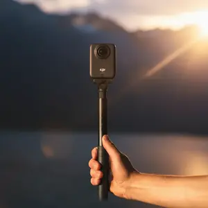 Экшн-камера DJI Osmo 360 Adventure Combo, 8K Ultra HD, 120 Мп, 240 кадр/с, IP68, дисплей 2", MicroSD