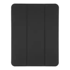 Aizsargmaciņš Obal:Me MistyTab priekš iPad Pro 11 (2024) — melns, plāns ar statīva funkciju