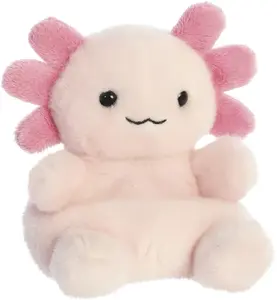Plush toy Aurora axolotl 26063 — soft stuffed amphibian plushie, small collectible