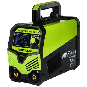Metināšanas invertors Kraft&Dele KD1879 IGBT 330A MMA, pārnēsājams loka metinātājs
