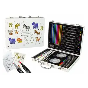 Art set iLike KIDD-ART-68P-MC — 68 pcs markers, crayons and pencils