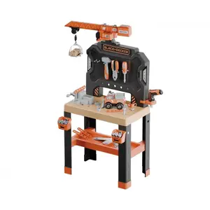 Children's Workshop Toy SMOBY Bricolo Builder 7600360741 - Construction Tools Set for Role Play