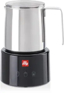 Piena putotājs/sildītājs Illy 23760 Melns Nerūsējošā tērauda 250ml