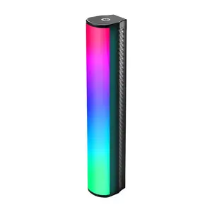RGB LED foto gaisma Neewer TL21C ar regulējamu spilgtumu un krāsas temperatūru