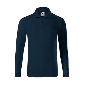 Bērnu garroku pikē polo MALFINI ADL 24102, tumši zils, 200 g/m²