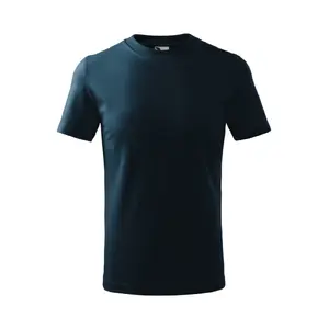 Bērnu T-krekls MALFINI Classic tumši zils 160 g/m² ADL 10002