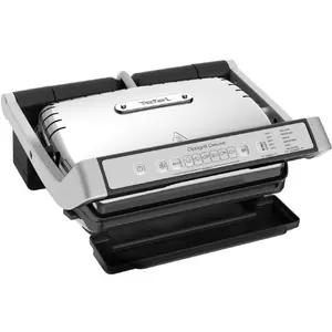 Контактный гриль Tefal GC707D 2000W Черный Нержавеющая сталь Прямоугольный