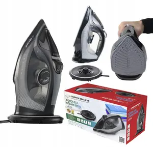 Паровой утюг ESPERANZA Satin ceramic 2600 Вт, керамическая подошва, бак 0,3 л, беспроводной, вертикальный пар